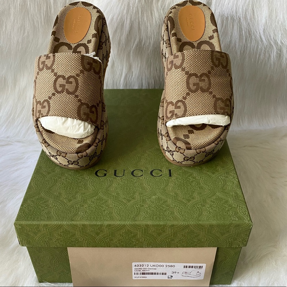 ❌SOLD❌ Gucci Angelina Platform Sandals